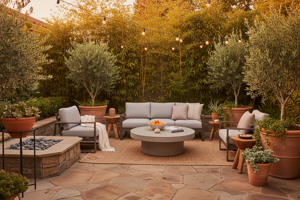 About Us Image 1 — Golden Hour Backyard